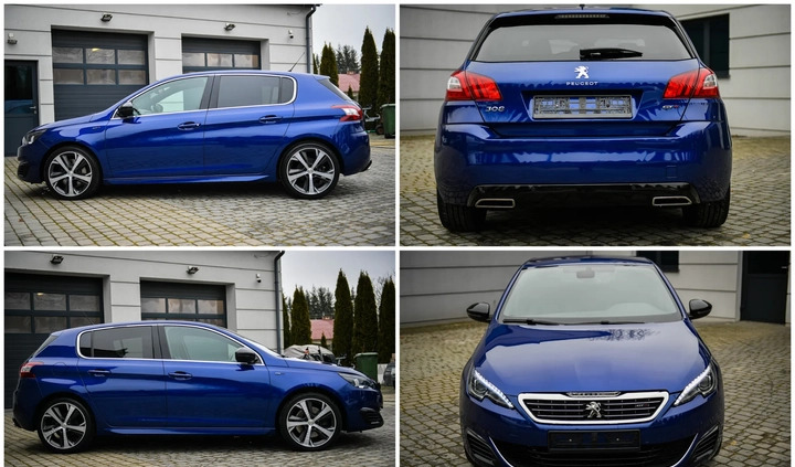 Peugeot 308 cena 56900 przebieg: 114000, rok produkcji 2015 z Rzeszów małe 704